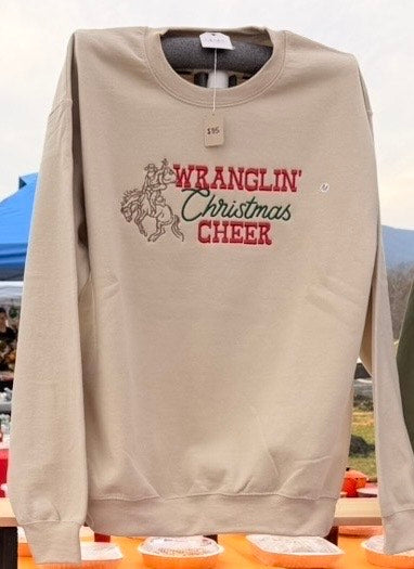 Wranglin' Christmas Cheer Crewneck