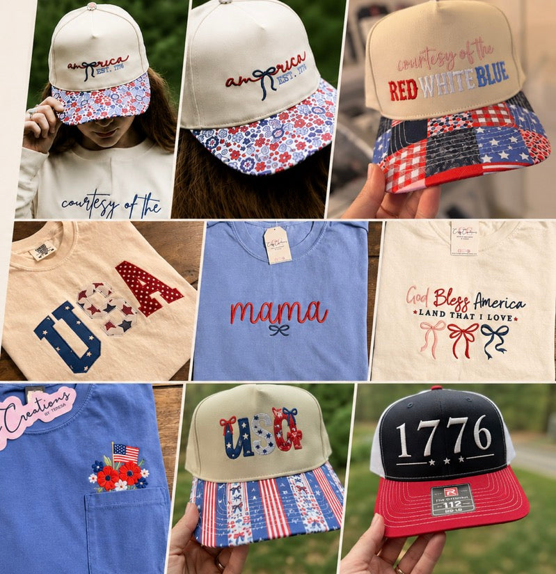 Stars, Stripes, & Stitches Collection