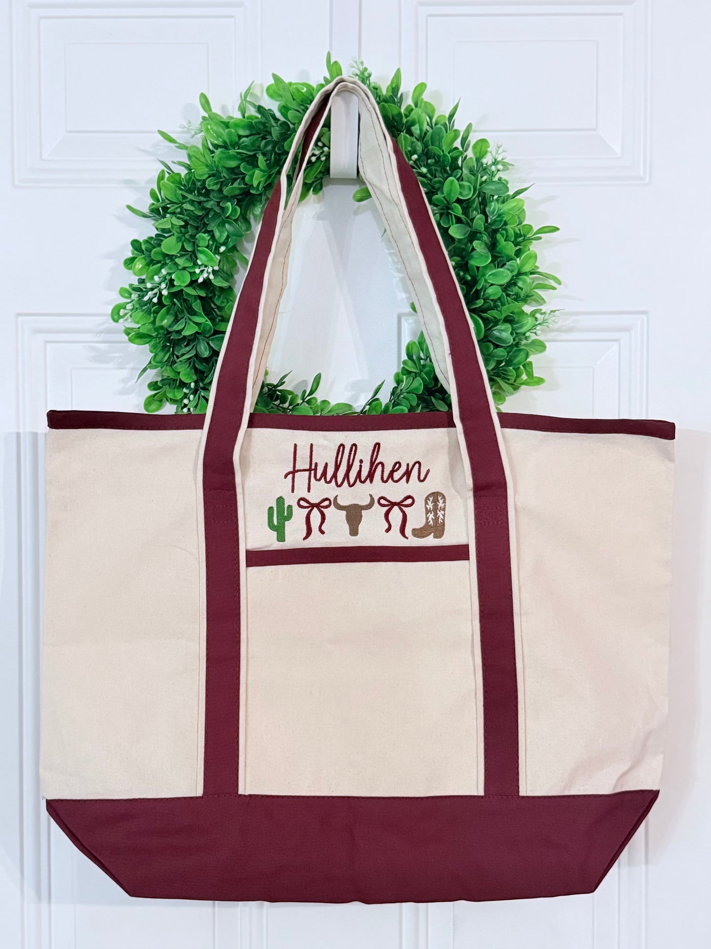 Personalized Canvas Tote Bag