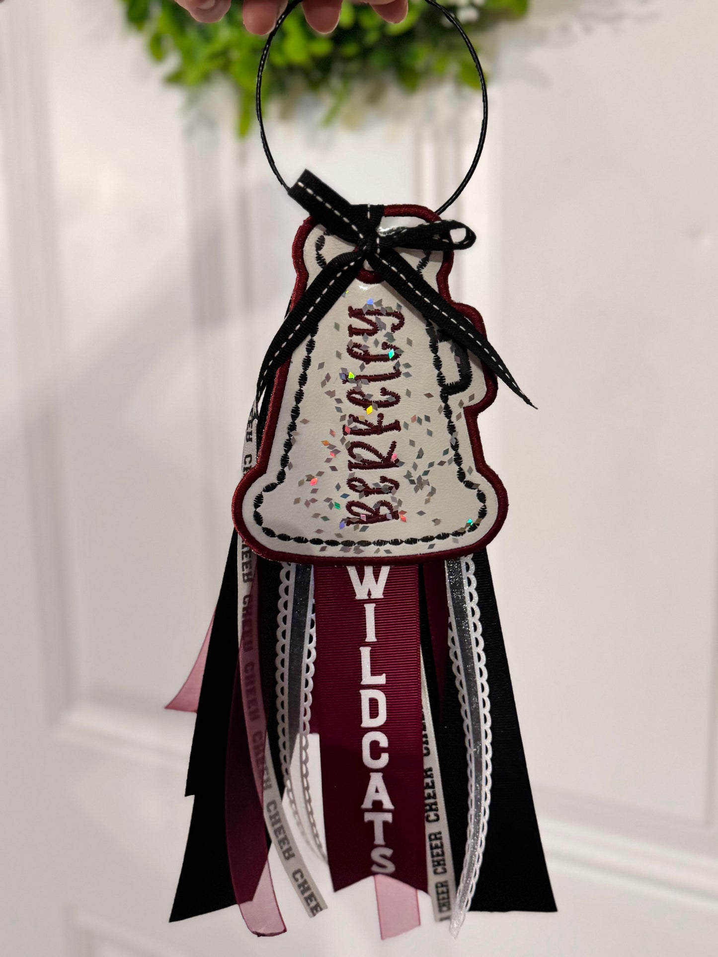 Cheer Megaphone Bag Tag