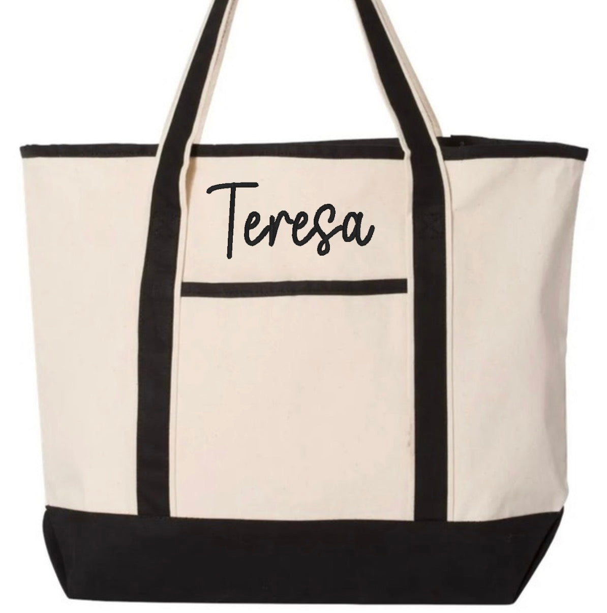 Personalized Canvas Tote Bag