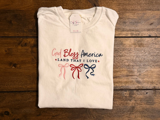 God Bless America Land That I Love Tee