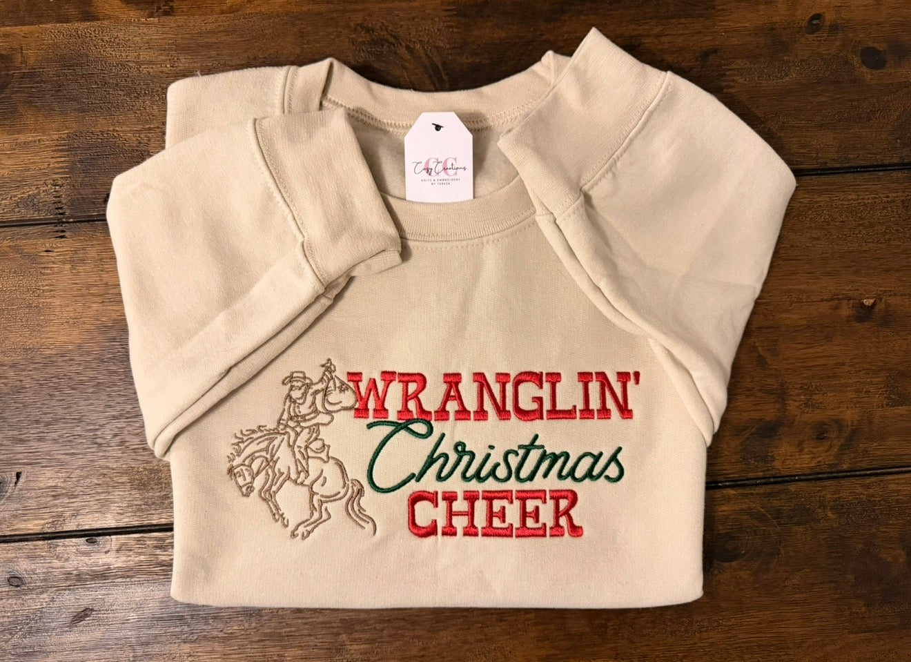 Wranglin' Christmas Cheer Crewneck