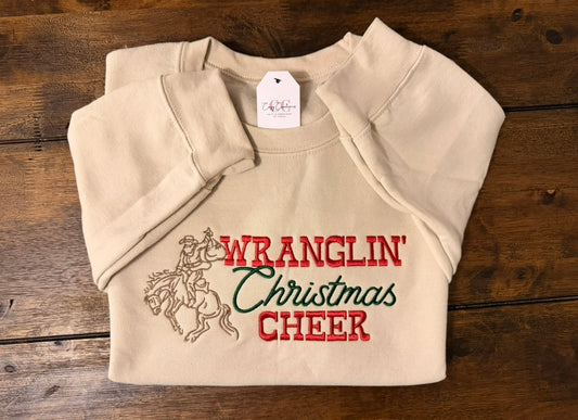 Wranglin' Christmas Cheer Crewneck