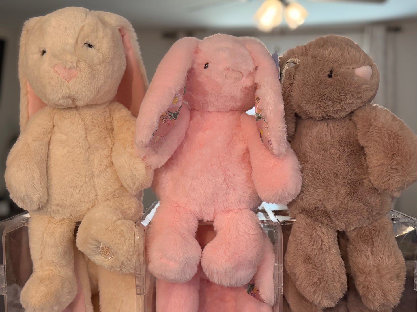 Personalized Embroidered Plush Easter Bunny