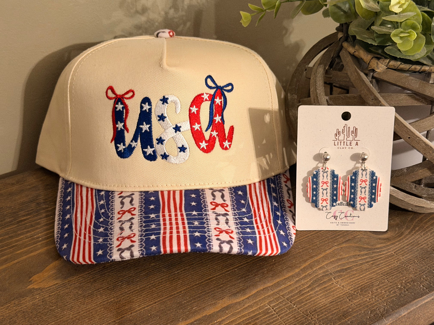 Patriotic Bow Hat