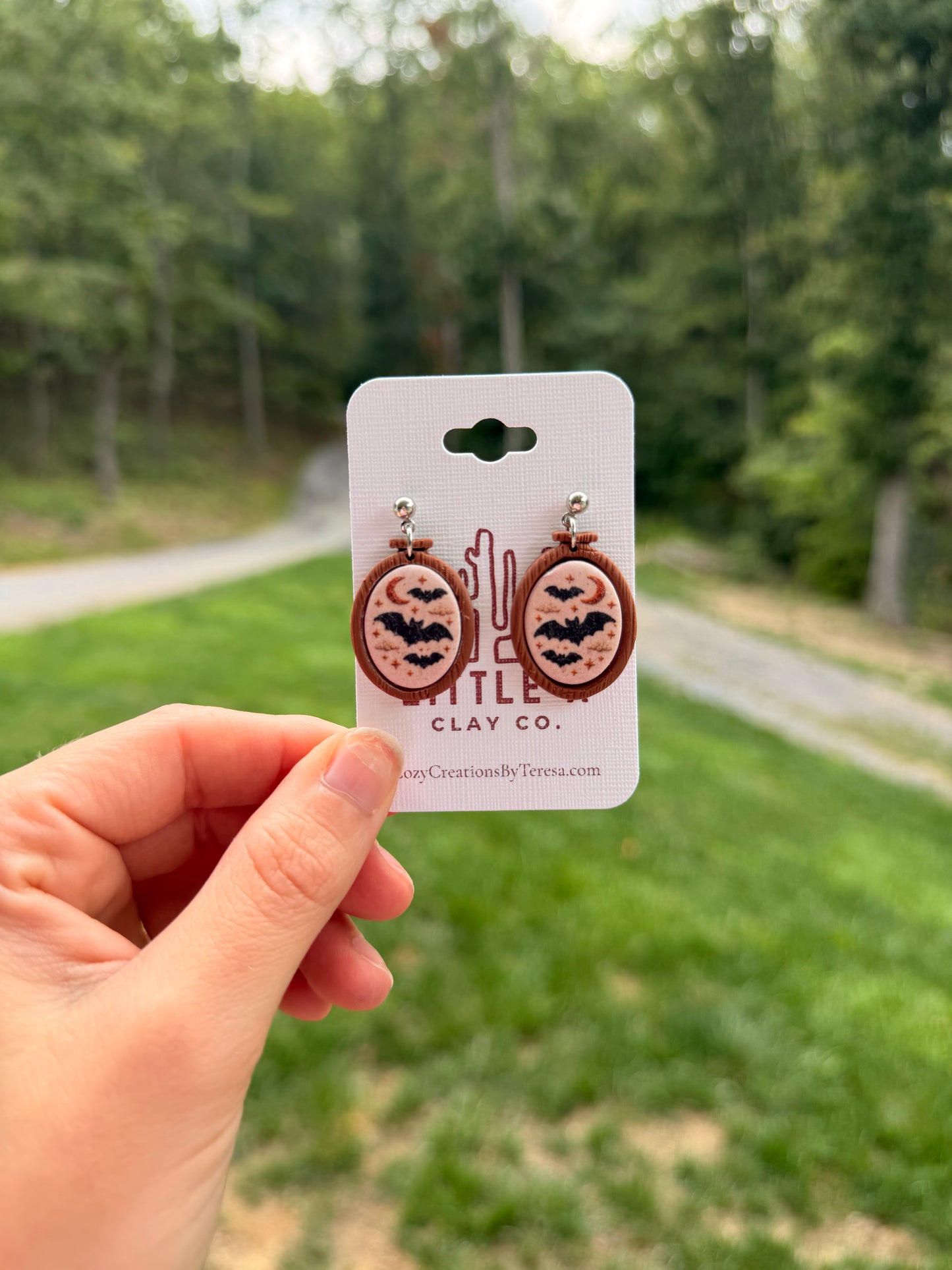 Embroidery Hoop Dangles
