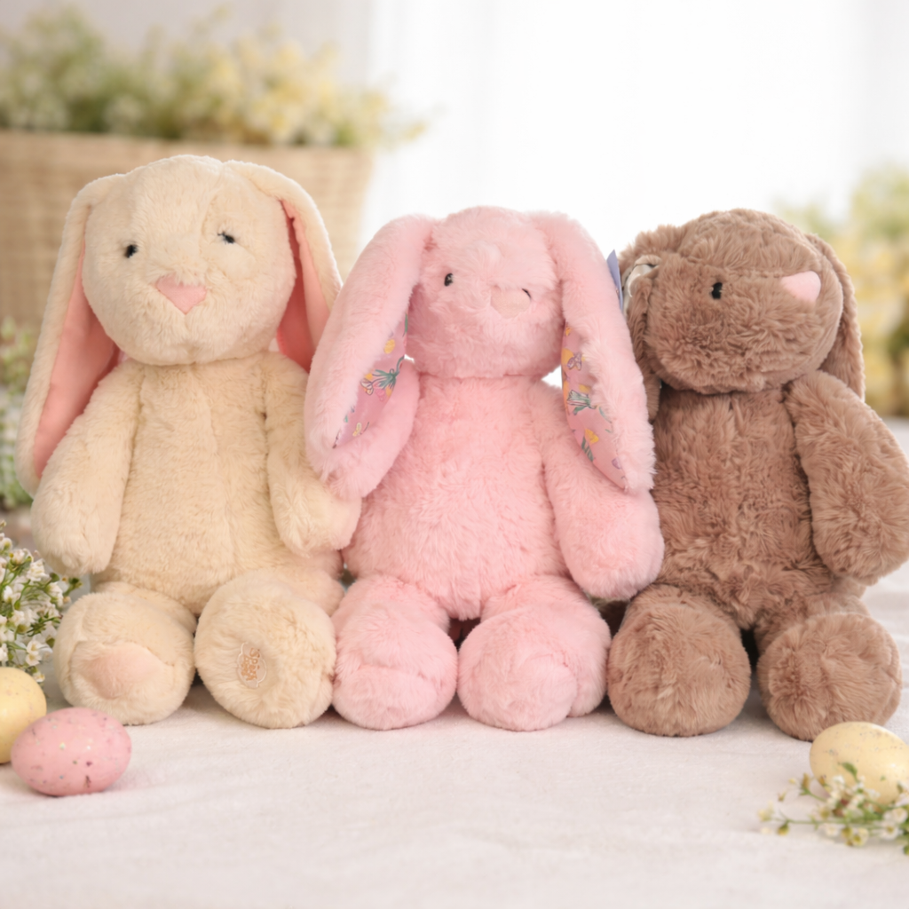 Personalized Embroidered Plush Easter Bunny