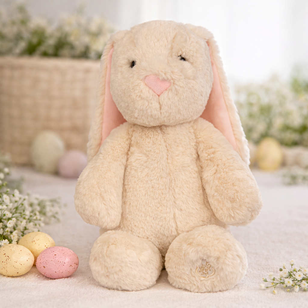 Personalized Embroidered Plush Easter Bunny