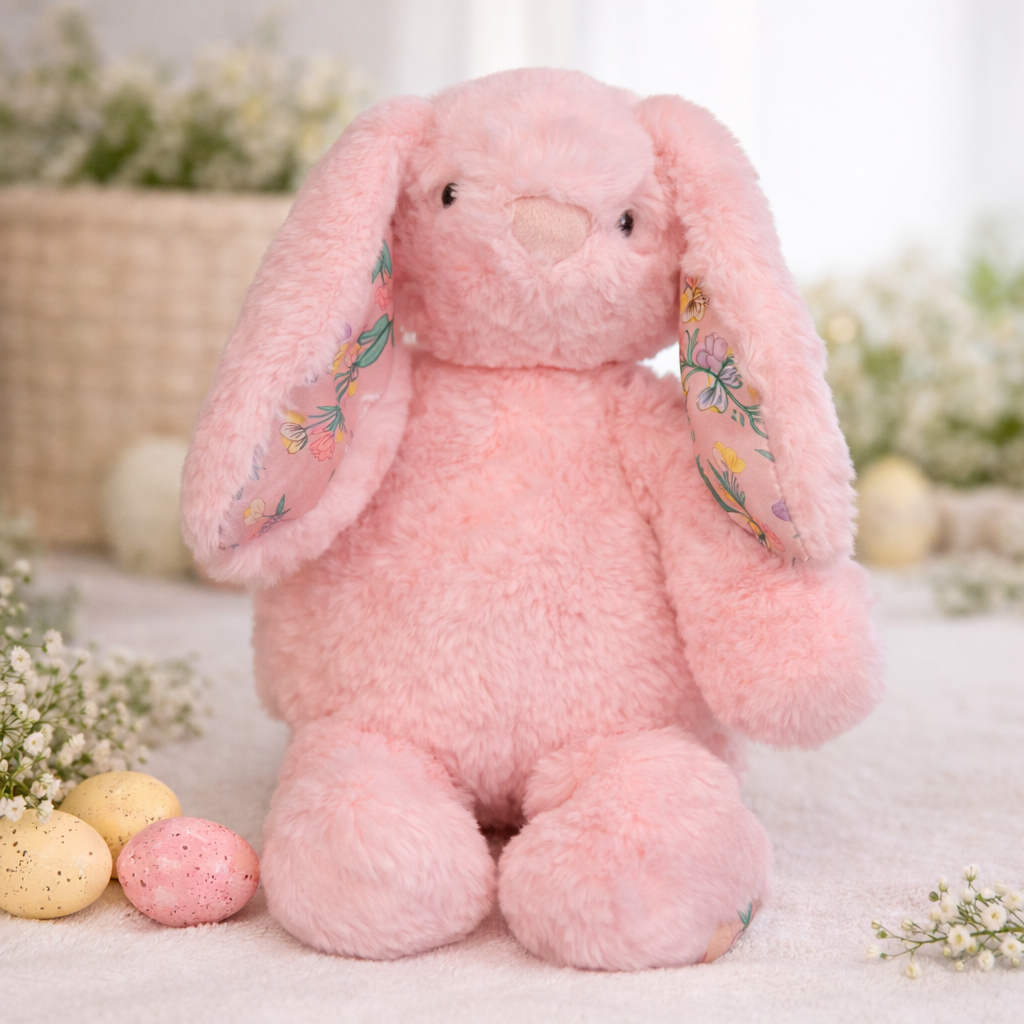 Personalized Embroidered Plush Easter Bunny