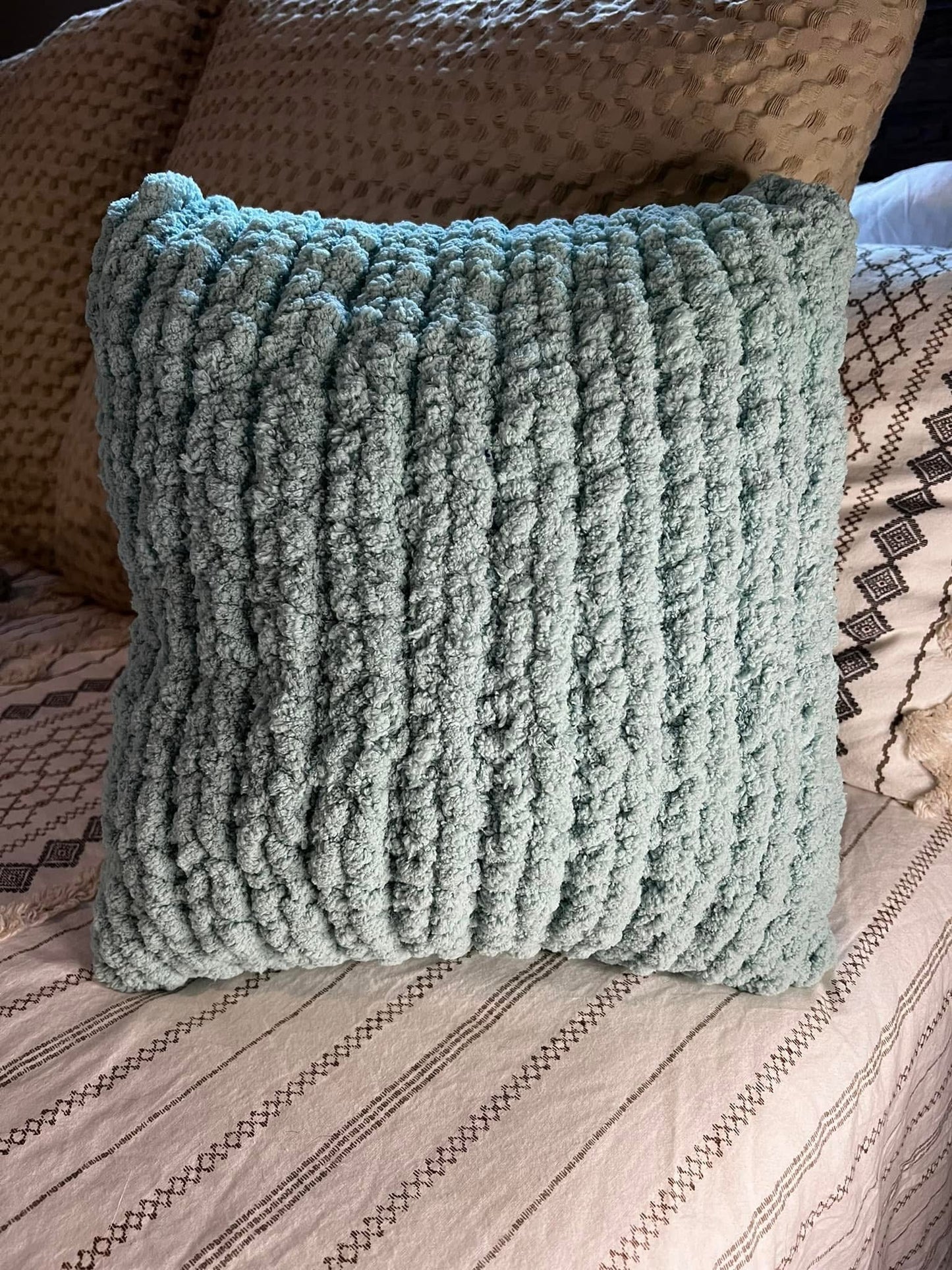 Chunky Knit Pillow