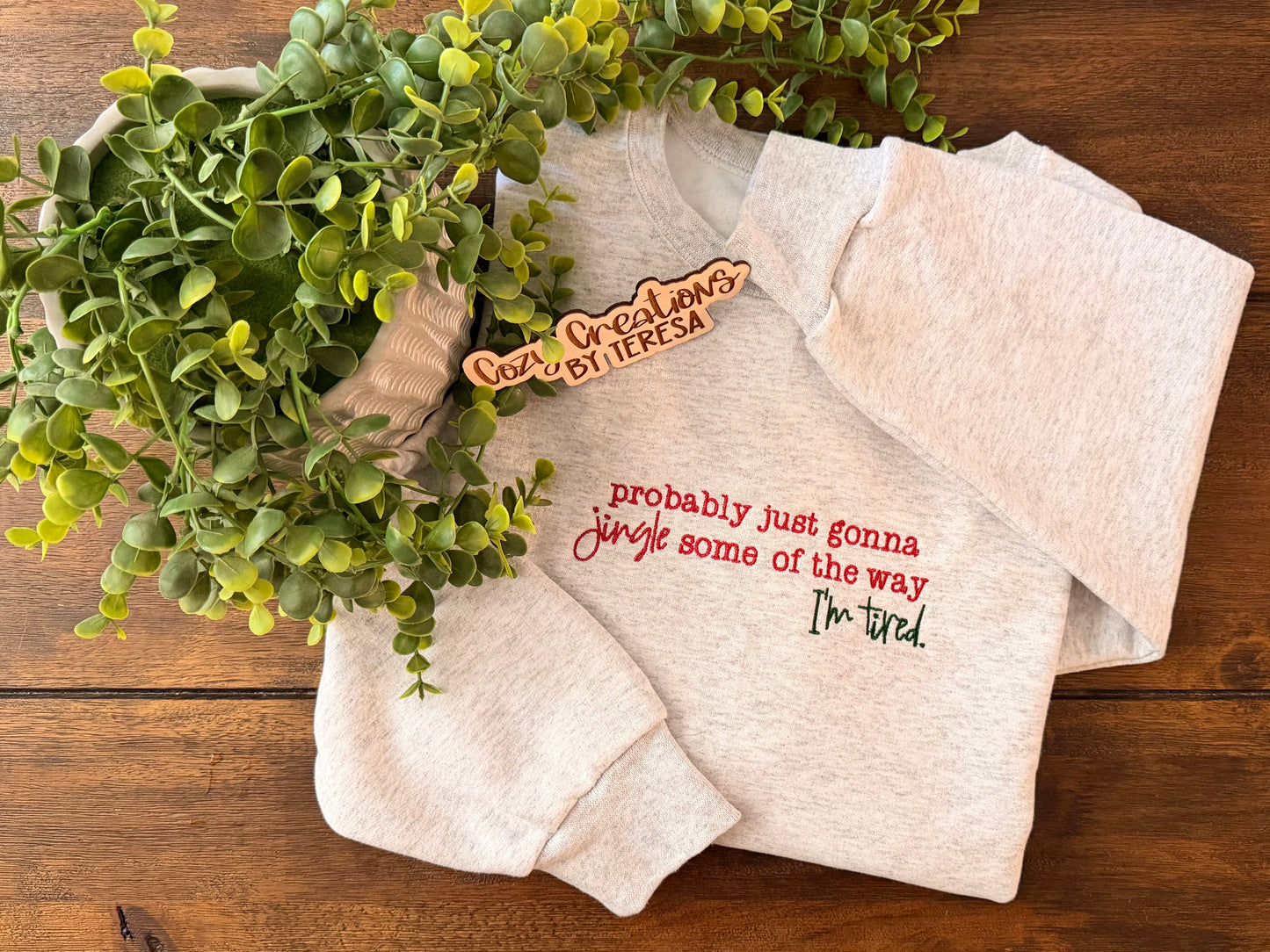 Jingle Some of the Way Crewneck