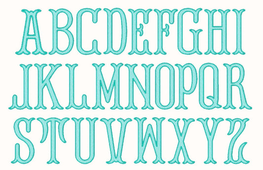 Christmas Wreath Sash – Green with Embroidered Nativity Scene