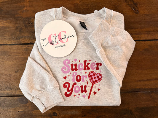 Sucker For You Crewneck
